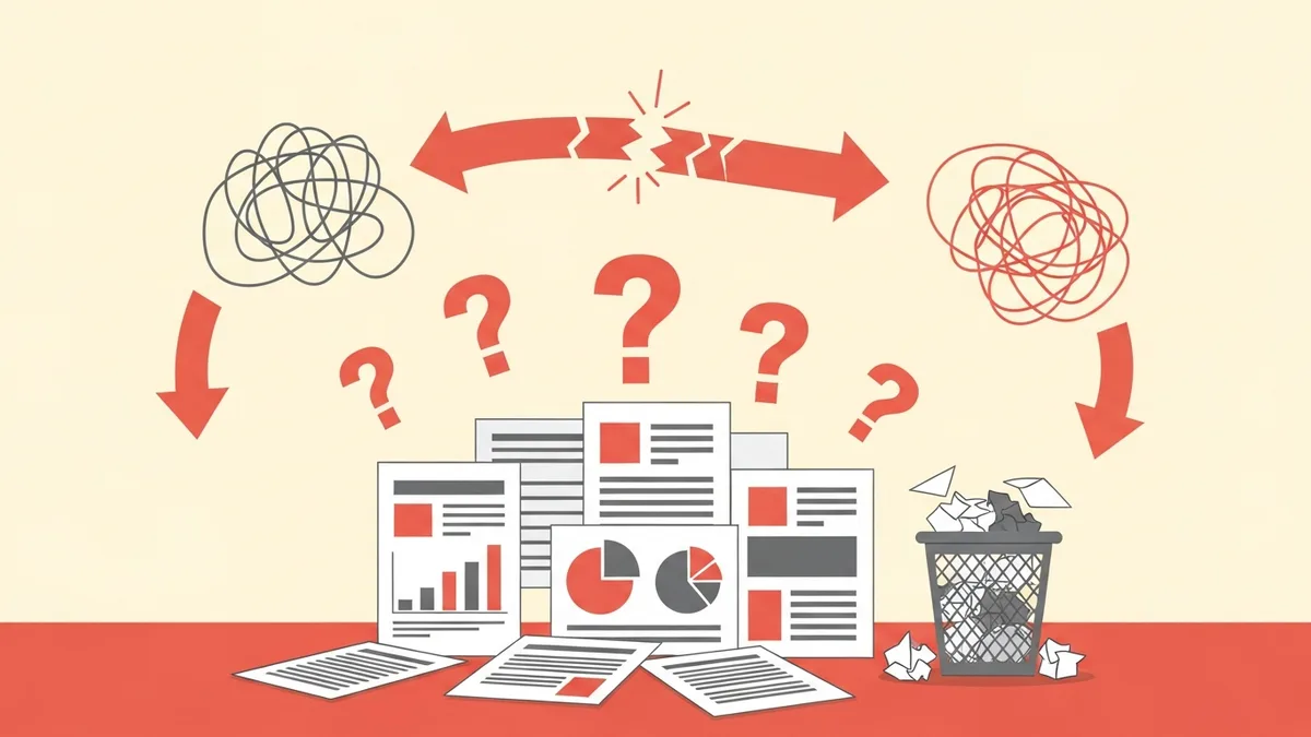 失敗パターンの概念図