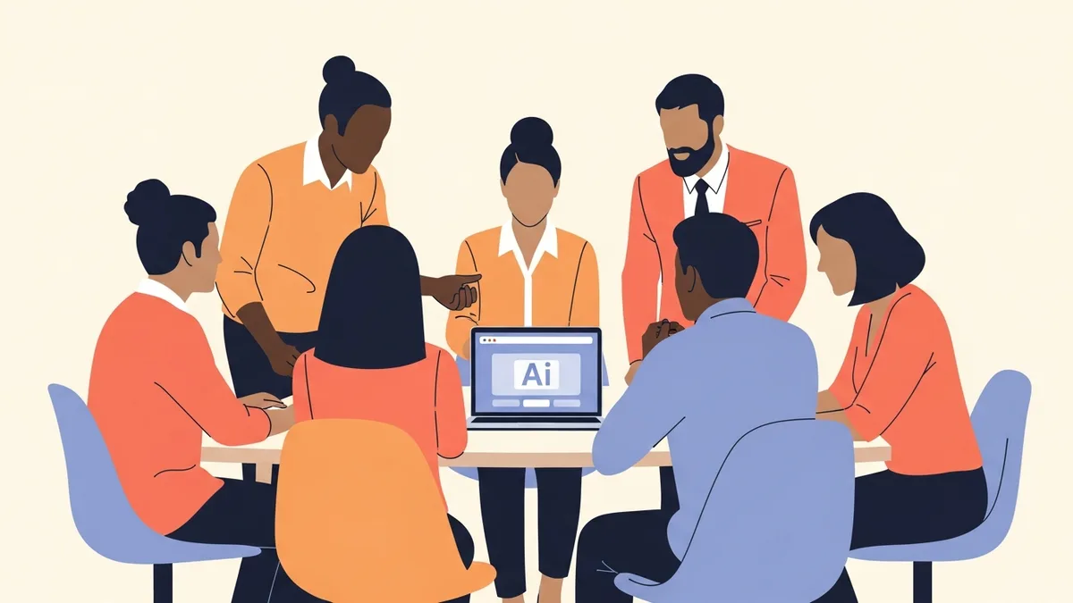 AI推進の人材配置