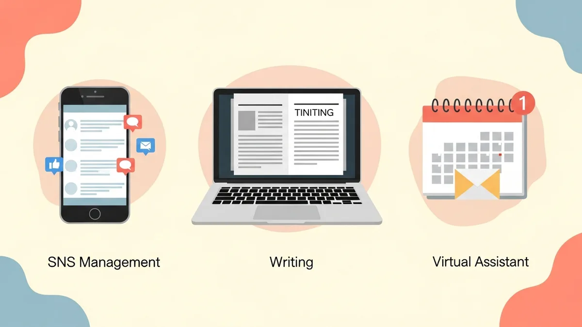 3つの副業カテゴリ